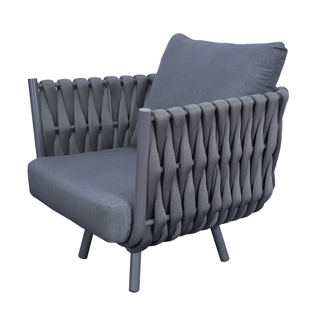 Tucano - Lounge Outdoor Chair | Braid furniture | Interblocco